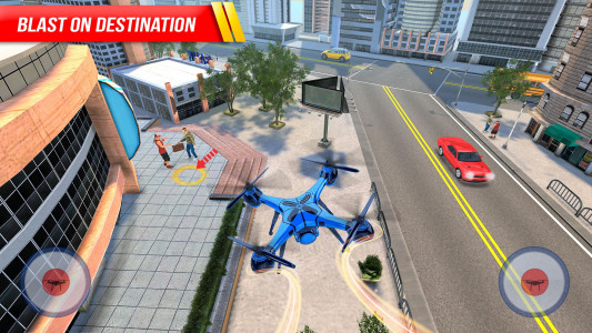 اسکرین شات بازی Drone Attack Flight Game 2020-New Spy Drone Games 1