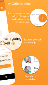 اسکرین شات برنامه GoToMeeting Business Messenger 2