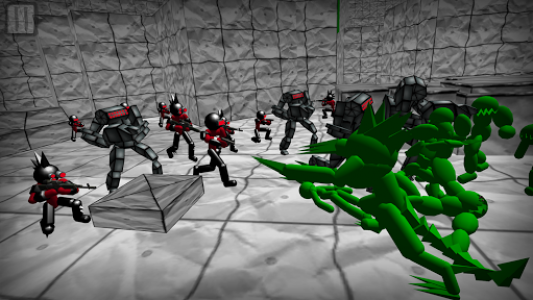 اسکرین شات بازی Battle Simulator: Stickman Zombie 4