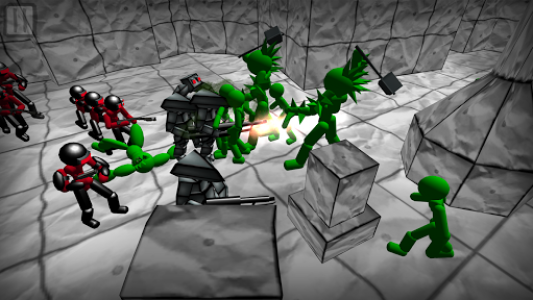 اسکرین شات بازی Battle Simulator: Stickman Zombie 1