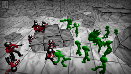 اسکرین شات بازی Battle Simulator: Stickman Zombie 5