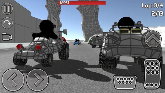 اسکرین شات 4 بازی Stickman Car Racing