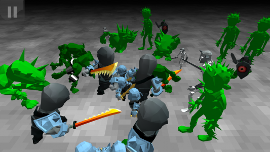 اسکرین شات بازی Zombie Battle Simulator 3