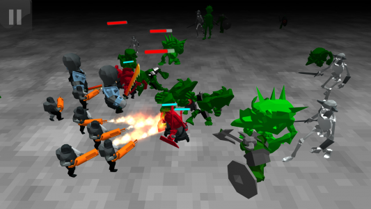 اسکرین شات بازی Zombie Battle Simulator 5