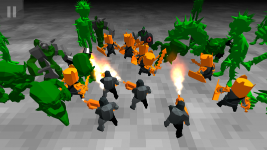 اسکرین شات بازی Zombie Battle Simulator 2