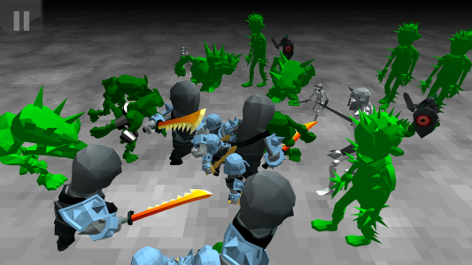 اسکرین شات 3 بازی Zombie Battle Simulator