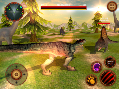اسکرین شات بازی Allosaurus Simulator : Dinosaur Survival Battle 3D 8