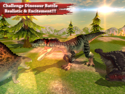 اسکرین شات بازی Allosaurus Simulator : Dinosaur Survival Battle 3D 5