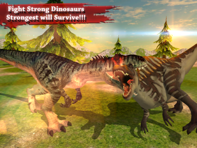 اسکرین شات بازی Allosaurus Simulator : Dinosaur Survival Battle 3D 2