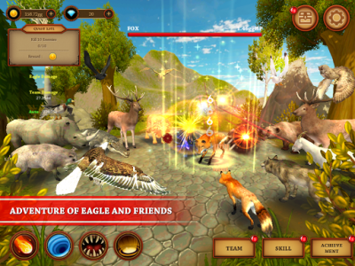 اسکرین شات بازی Wild Eagle Fighting Fantasy 3D 5