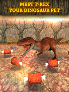 اسکرین شات بازی Dinosaur Racing Virtual Pet : Tyrannosaurus Rex 4