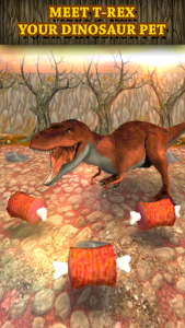 اسکرین شات بازی Dinosaur Racing Virtual Pet : Tyrannosaurus Rex 1