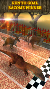 اسکرین شات بازی Dinosaur Racing Virtual Pet : Tyrannosaurus Rex 2