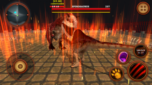 اسکرین شات بازی Spinosaurus Simulator Boss 3D 5