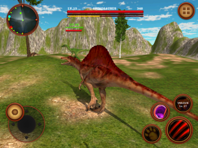 اسکرین شات بازی Spinosaurus Simulator Boss 3D 8
