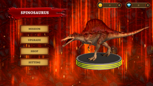 اسکرین شات بازی Spinosaurus Simulator Boss 3D 1