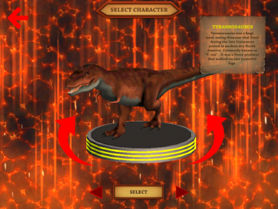 اسکرین شات بازی Tyrannosaurus Rex Simulator 3D 6