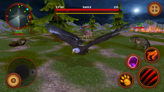 اسکرین شات بازی Wild Eagle Survival Simulator 4