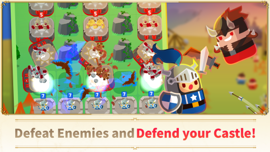 اسکرین شات 3 بازی Merge Tactics: Kingdom Defense