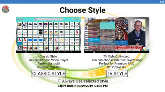 اسکرین شات برنامه Ultimate IPTV Playlist Loader 3