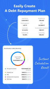 اسکرین شات 3 برنامه Auto Loan Calculator Mortgage