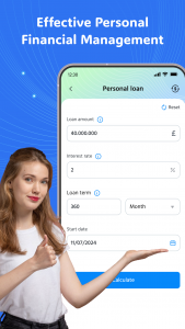 اسکرین شات 2 برنامه Auto Loan Calculator Mortgage