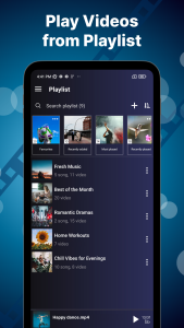 اسکرین شات 4 برنامه Video Player