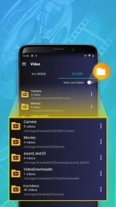 اسکرین شات 4 برنامه Video Player