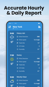اسکرین شات 3 برنامه Local Weather: Live Forecast