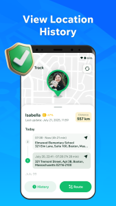اسکرین شات 4 برنامه Location Tracker Phone Tracker