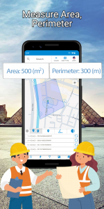 اسکرین شات 2 برنامه Area Calculator For Land