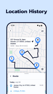 اسکرین شات 4 برنامه Family Locator, Tracking App