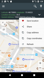 اسکرین شات برنامه My Location - Track GPS & Maps 7