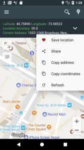 اسکرین شات 7 برنامه My Location - Track GPS & Maps