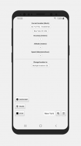 اسکرین شات برنامه Location Changer - Fake GPS 2