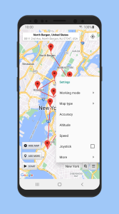 اسکرین شات 5 برنامه Location Changer - Fake GPS