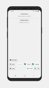 اسکرین شات 3 برنامه Location Changer - Fake GPS