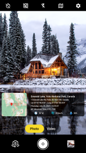 اسکرین شات 1 برنامه GPS Camera - GPS Map