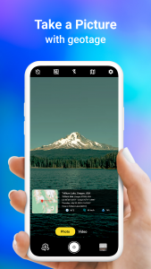 اسکرین شات 4 برنامه GPS Camera - GPS Map