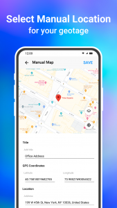 اسکرین شات 5 برنامه GPS Camera - GPS Map