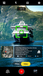 اسکرین شات 2 برنامه GPS Camera - GPS Map