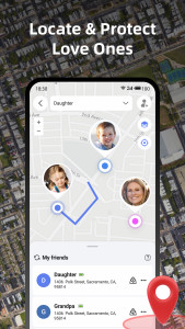 اسکرین شات 1 برنامه Phone Locator: Family Location