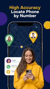 اسکرین شات 1 برنامه Mobile Number Locator