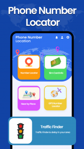 اسکرین شات 4 برنامه Phone Tracker - Number Locator
