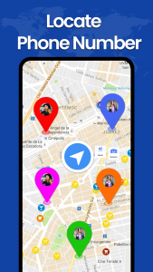 اسکرین شات 2 برنامه Phone Tracker - Number Locator