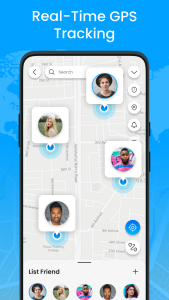 اسکرین شات 2 برنامه Phone Location Tracker via GPS