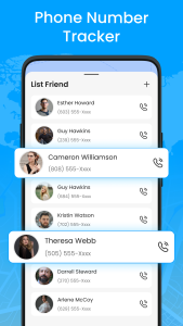 اسکرین شات 1 برنامه Phone Location Tracker via GPS