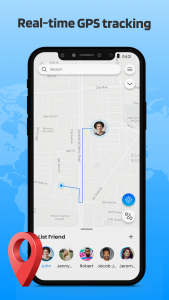 اسکرین شات 2 برنامه Phone Location Tracker via GPS