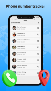 اسکرین شات 1 برنامه Phone Location Tracker via GPS