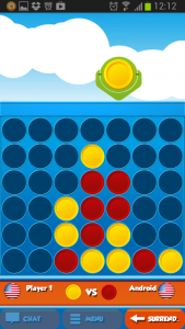 اسکرین شات 5 بازی 4 in a Row Multiplayer